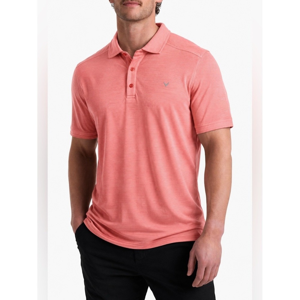 Callaway Peach Opti-Dri Polo Golf Shirt